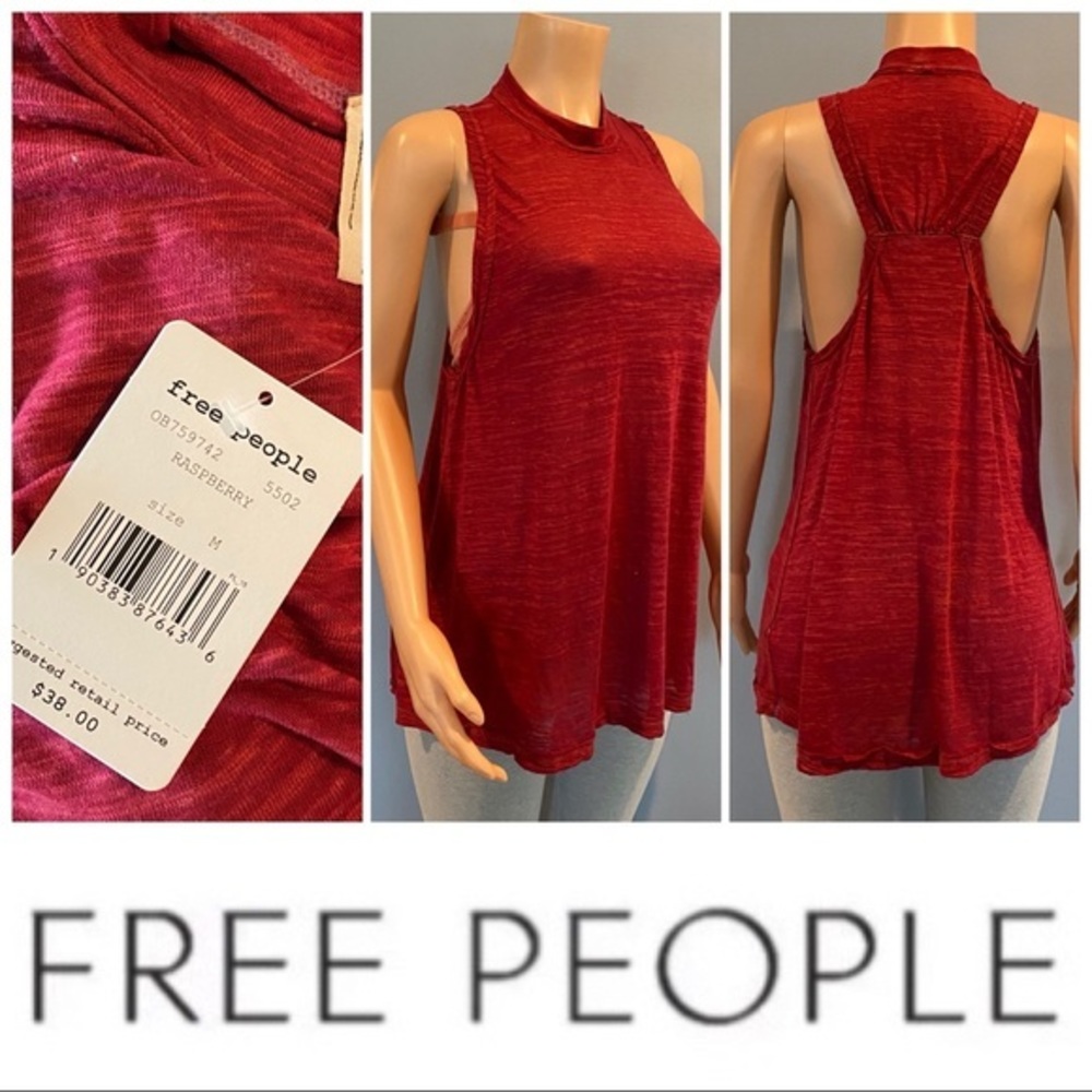 New w tags Free People Women's Brisbane Berry $38M